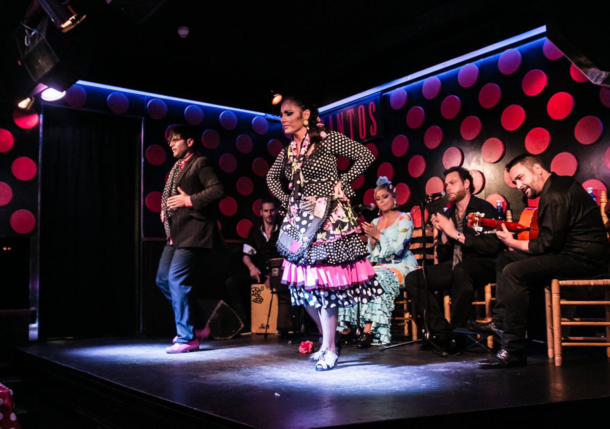 show Espectáculo tablao Flamenco los tarantos en barcelona